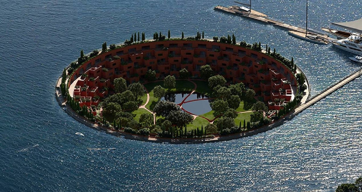 Göl Ortasında Yenilikçi Bir Şehir Projesi