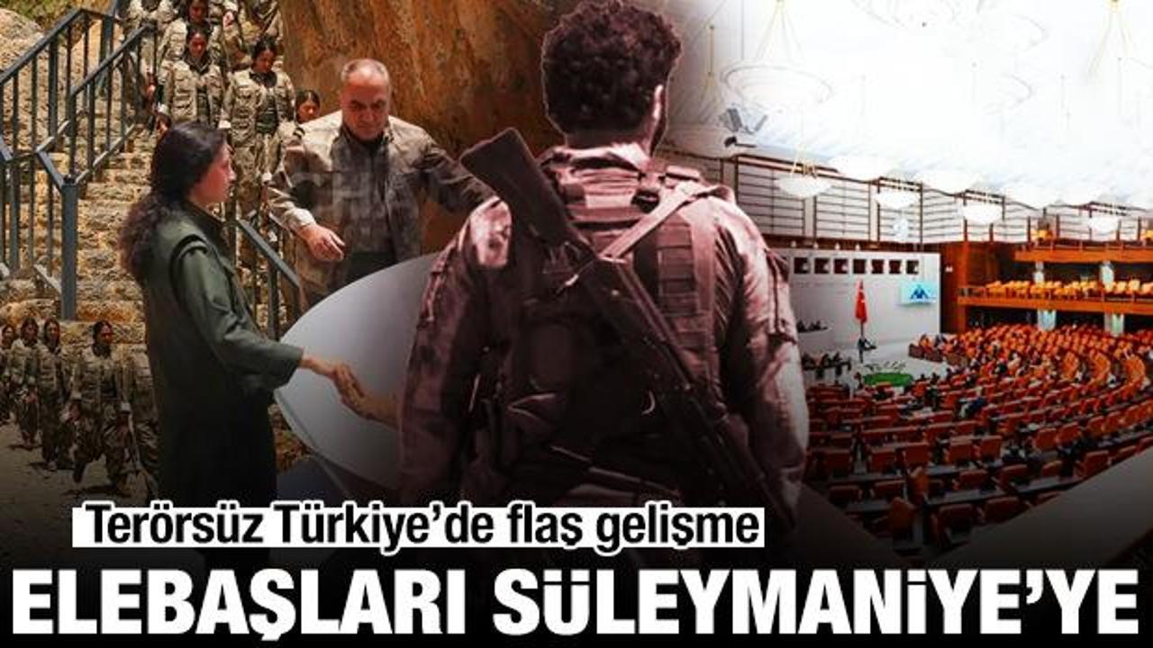 Terörsüz Türkiye’de flaş gelişme: PKK elebaşları Süleymaniye’ye gönderilecek Haber gorseli